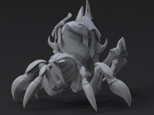 dota 2 fanart nyx assassin 3D प्रिंट मॉडल