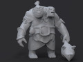dota 2 fanart ogre magi Modello di stampa 3D