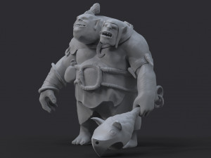 dota 2 fanart ogre magi Modelo de impresión 3D