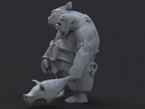 dota 2 fanart ogre magi Modelo de impresión 3D
