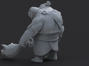 dota 2 fanart ogre magi 3D Print Model