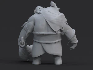 dota 2 fanart ogre magi 3D Print Model