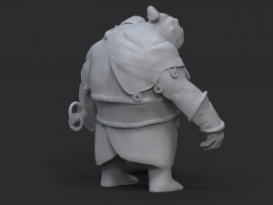 dota 2 fanart ogre magi Modelo de impresión 3D
