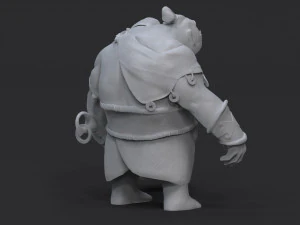 dota 2 fanart ogre magi 3D Print Model