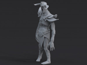 dota 2 fanart undying Modello di stampa 3D