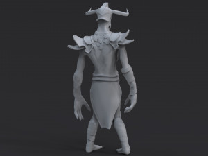 dota 2 fanart undying Modello di stampa 3D
