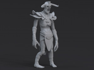 dota 2 fanart undying Modello di stampa 3D