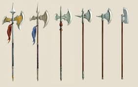 heavy halberd Modello 3D .c4d .max .obj .3ds .fbx .stl .blend 