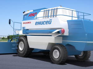 harvester yenisei 950 combine Model 3D