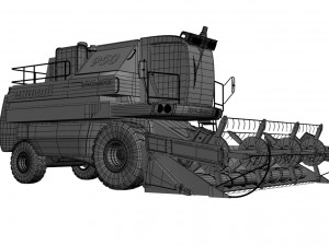 harvester yenisei 950 combine Model 3D