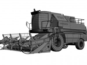 harvester yenisei 950 combine Model 3D