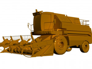 harvester yenisei 950 combine Model 3D