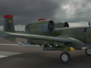 aircraft a 10 Modelo 3D