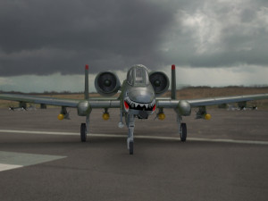 aircraft a 10 Modelo 3D