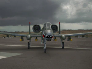 aircraft a 10 3D Model