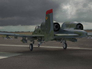 aircraft a 10 Modelo 3D