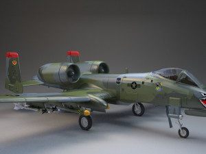 aircraft a 10 Modelo 3D