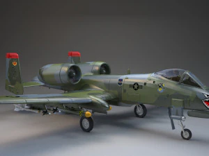 aircraft a 10 3D Model