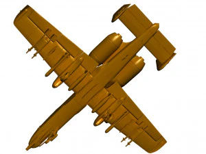 aircraft a 10 3D Model