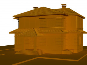 villa 3D Model