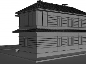 villa 3D Model