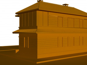 villa 3D Model
