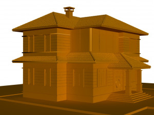 villa 3D Model