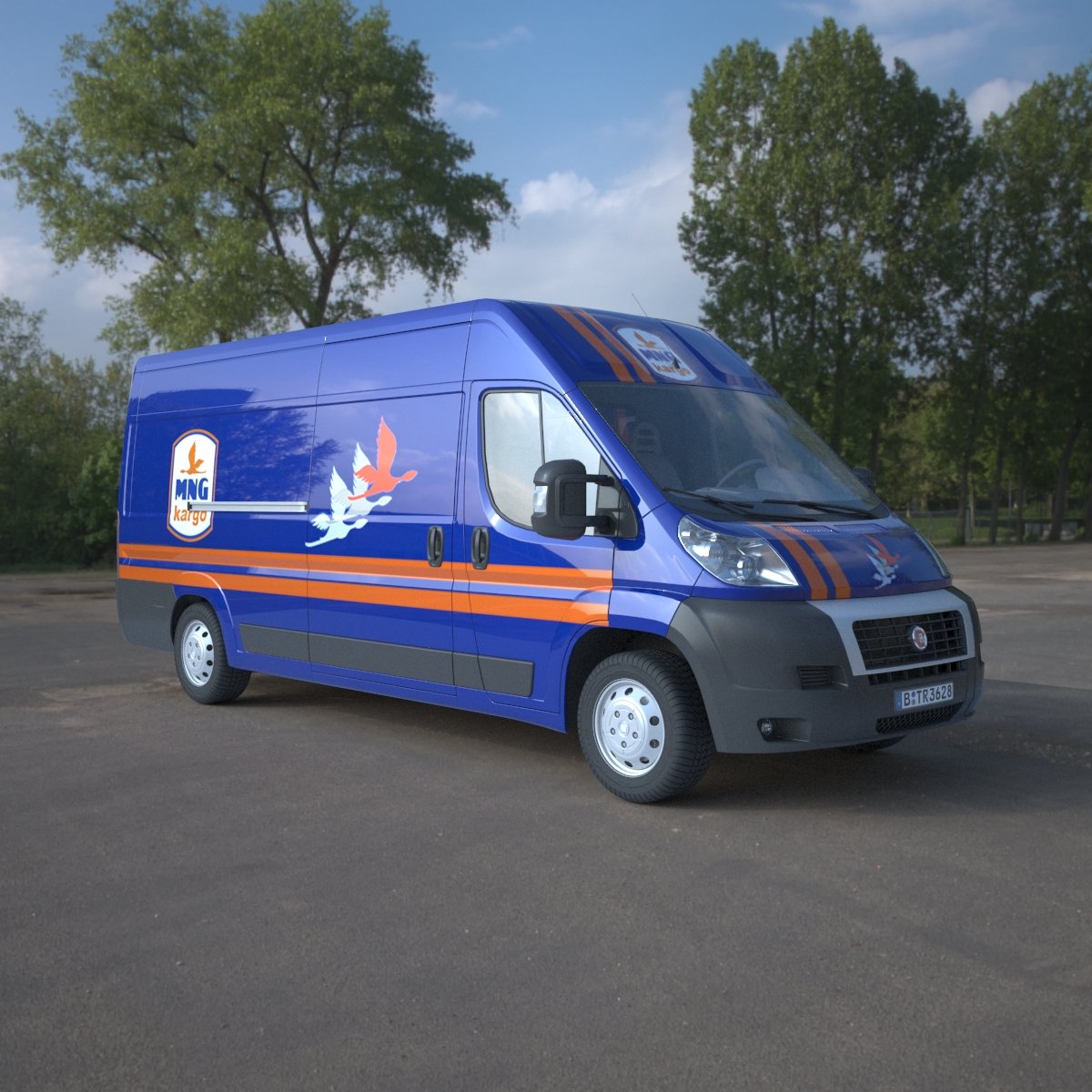 Fiat Ducato Van 3d Model In Van And Minivan 3dexport