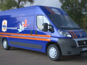 fiat ducato van 3D Model