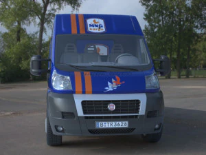 fiat ducato van 3D Model