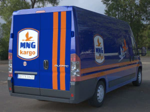 fiat ducato van 3D Model