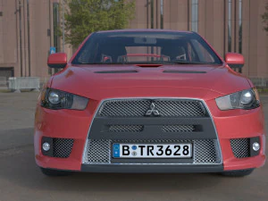 mitsubishi lancer evo x 3D Model