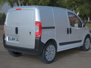 peugeot partner 3D Model