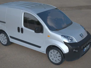 peugeot partner 3D Model