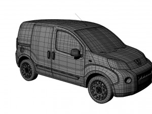 peugeot partner Modèle 3D