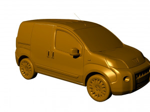 peugeot partner Modèle 3D