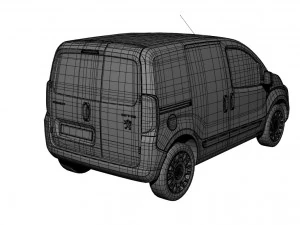 peugeot partner 3D Model