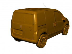 peugeot partner Modèle 3D