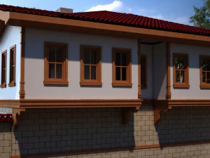 ankara house 3D Model