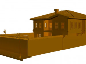 ankara house 3D Model
