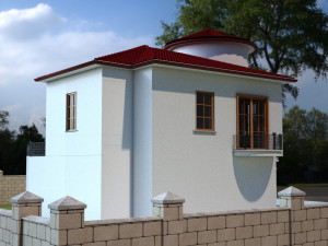 duplex villa 3D Model
