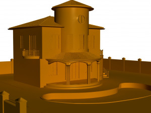 duplex villa 3D Model