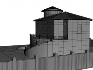 duplex villa 3D Model
