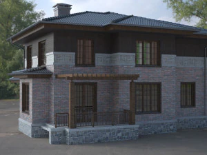 घर 3D मॉडल