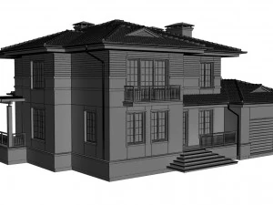 घर 3D मॉडल