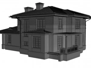 घर 3D मॉडल