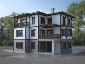 turkey pendik home Model 3D