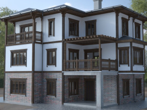 turkey pendik home 3D Модель