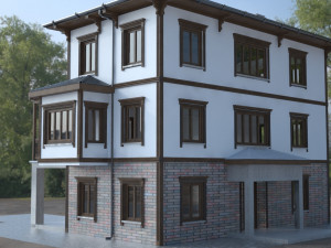 turkey pendik home 3D Модель