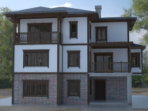 turkey pendik home 3D Модель